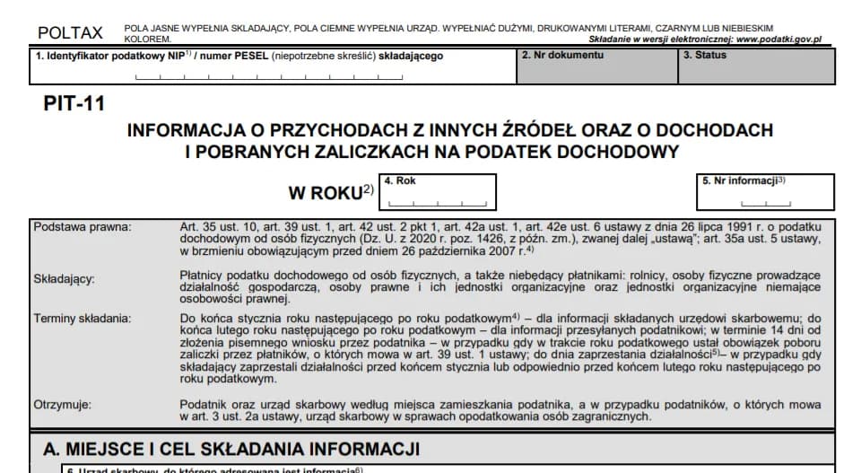 Kto rozlicza PIT-11? Sprawdź, kto ponosi odpowiedzialność za formularz Kto rozlicza PIT-11? Sprawdź, kto ponosi odpowiedzialność za formularz