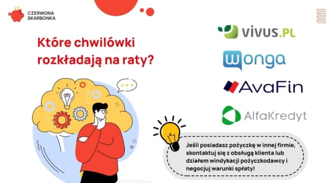 Czy chwilówki można rozłożyć na raty? Sprawdź, co musisz wiedzieć Czy chwilówki można rozłożyć na raty? Sprawdź, co musisz wiedzieć